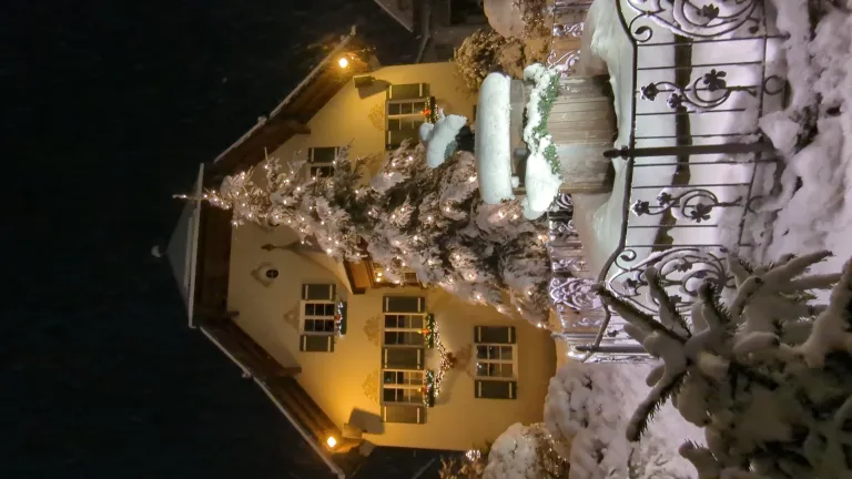 Snow in St. Gilgen
